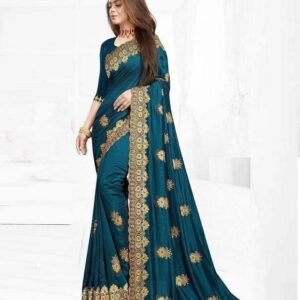 ইন্ডিয়ান জর্জেট শাড়ি