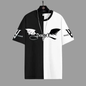 Stylish Half Sleeve T-shirt(লকেট হবে না)