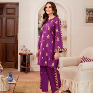 কামিজ স্টাইলের প্রিন্টের টু-পিস