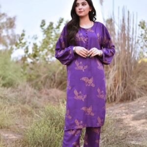 স্টাইলের পাখি প্রিন্টের টু-পিস