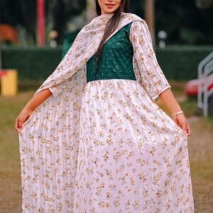 গাউন থ্রি-পিস