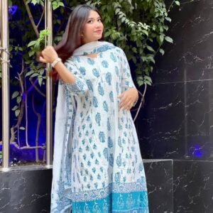 গ্রাউন (থ্রি পিস)