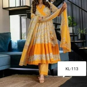 আনারকলি(গাউন) থ্রি পিস