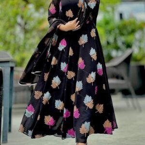 Black Gown Dress (3pis)