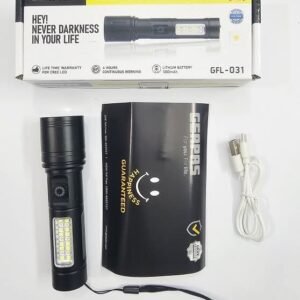 Geapas GFL-031 LED জুম টর্চ লাইট
