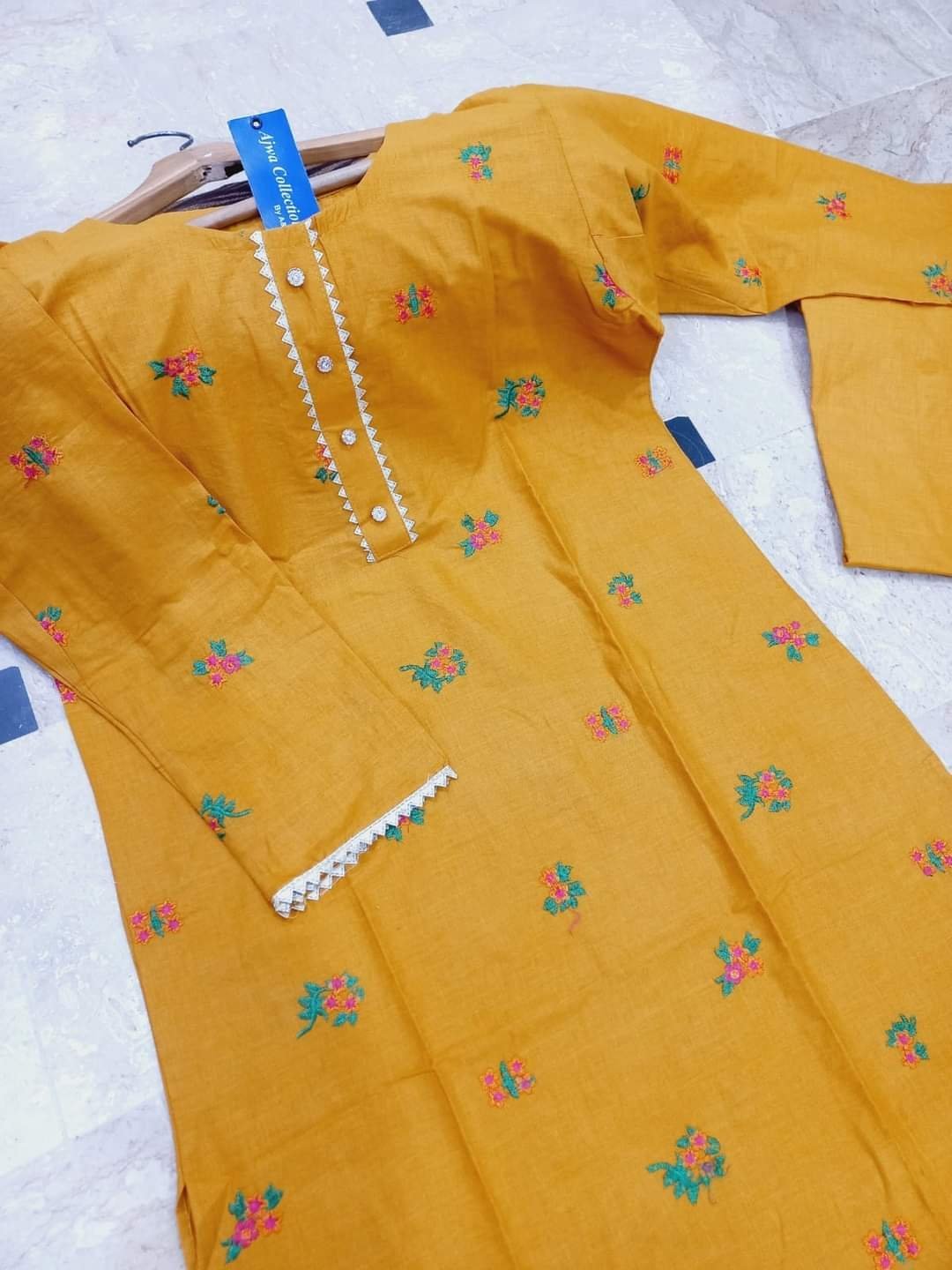 পাকিস্তানি ডিজাইনের টু পিস কালেকশন (জামা+প্যান্ট) - Image 2