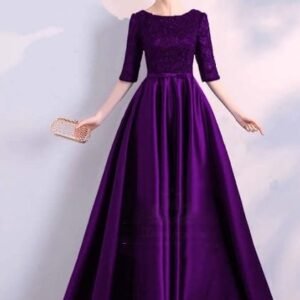 সিল্ক কাপড়ের পার্টি গাউন