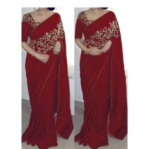 ইন্ডিয়ান জর্জেট শাড়ি