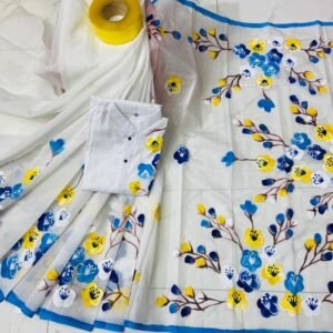 ট্রেডিশনাল হ্যান্ড প্রিন্ট কাপল সেট