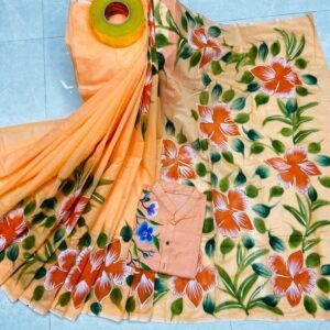 ট্রেডিশনাল হ্যান্ড প্রিন্ট কাপল সেট