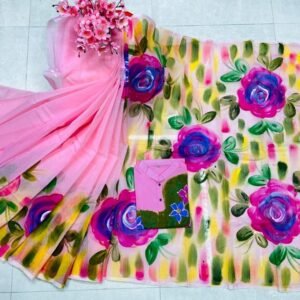 ট্রেডিশনাল হ্যান্ড প্রিন্ট কাপল সেট