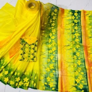 ট্রেডিশনাল হ্যান্ড প্রিন্ট কাপল সেট