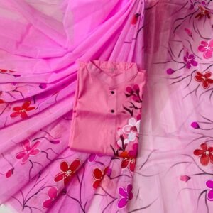 ট্রেডিশনাল হ্যান্ড প্রিন্ট কাপল সেট